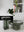 moss glass coffee table