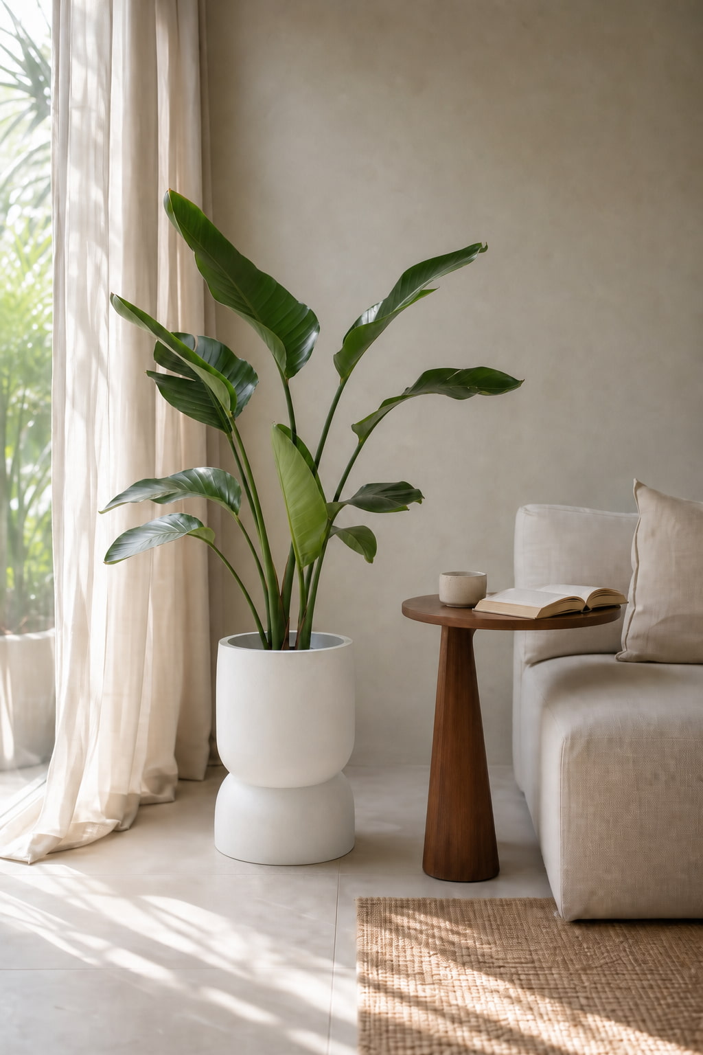 floor pot small calypso