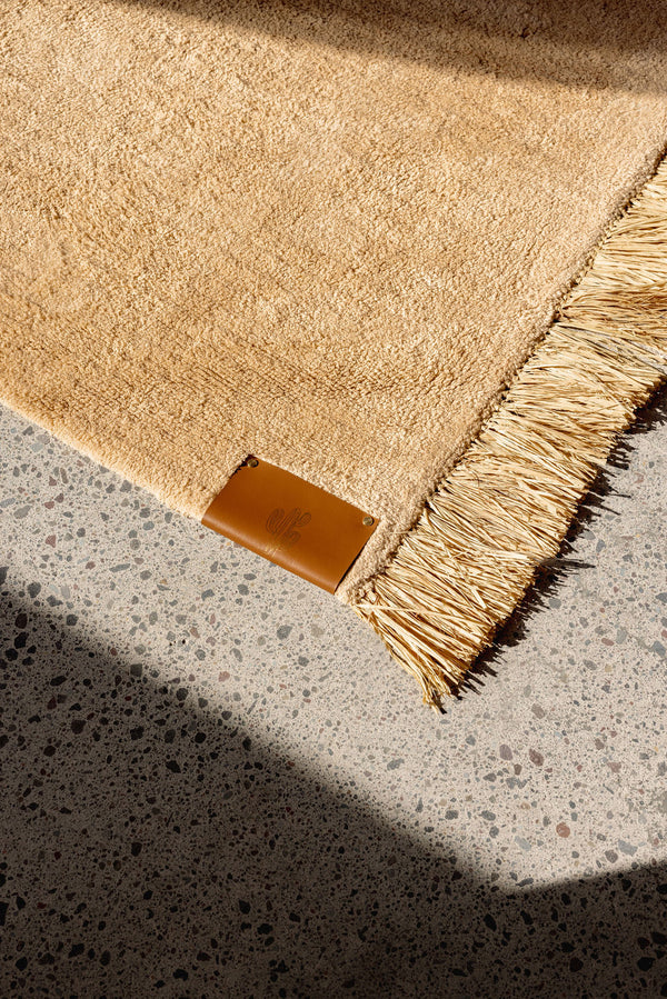 tropical rug large halosepia