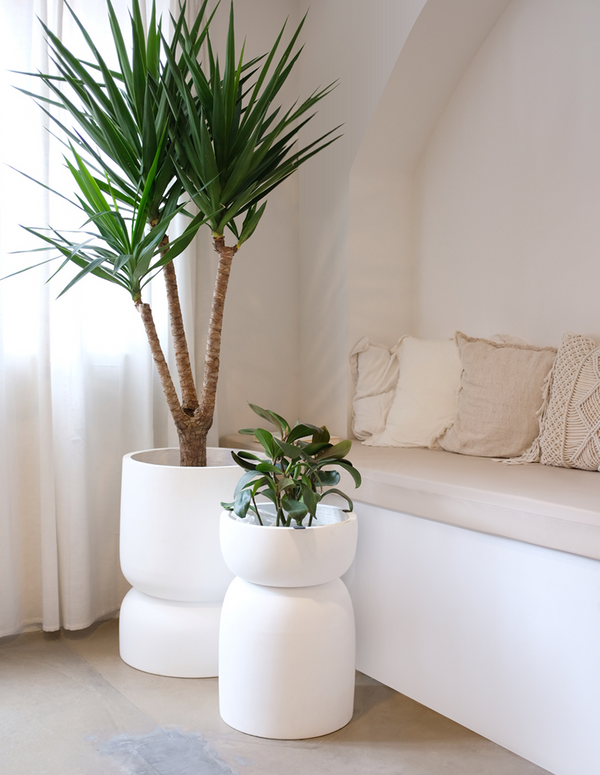 small & large floor pot