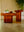 tangelo glass side table