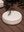 palma bone round floor cushion