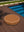 palma cacao round floor cushion