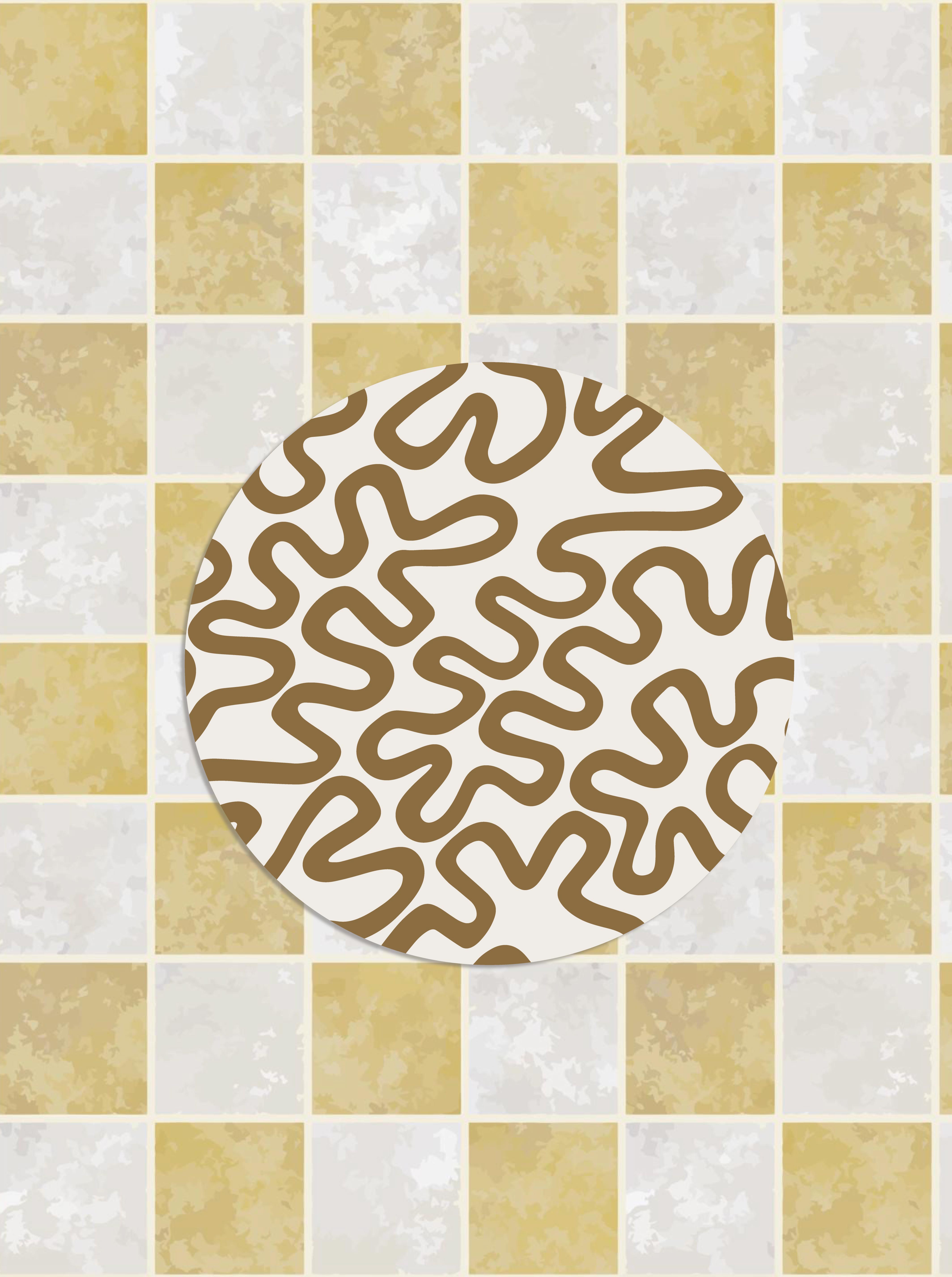 cypress round playmat