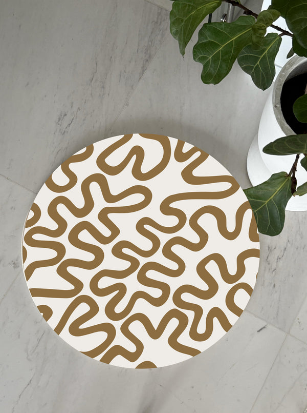 cypress round playmat
