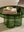 moss glass coffee table