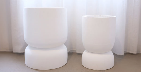 small & large floor pot