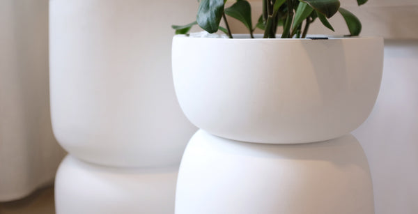 small & large floor pot