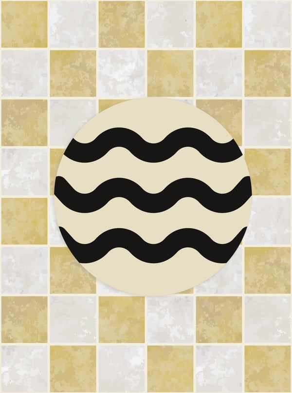 playmat round tama wave